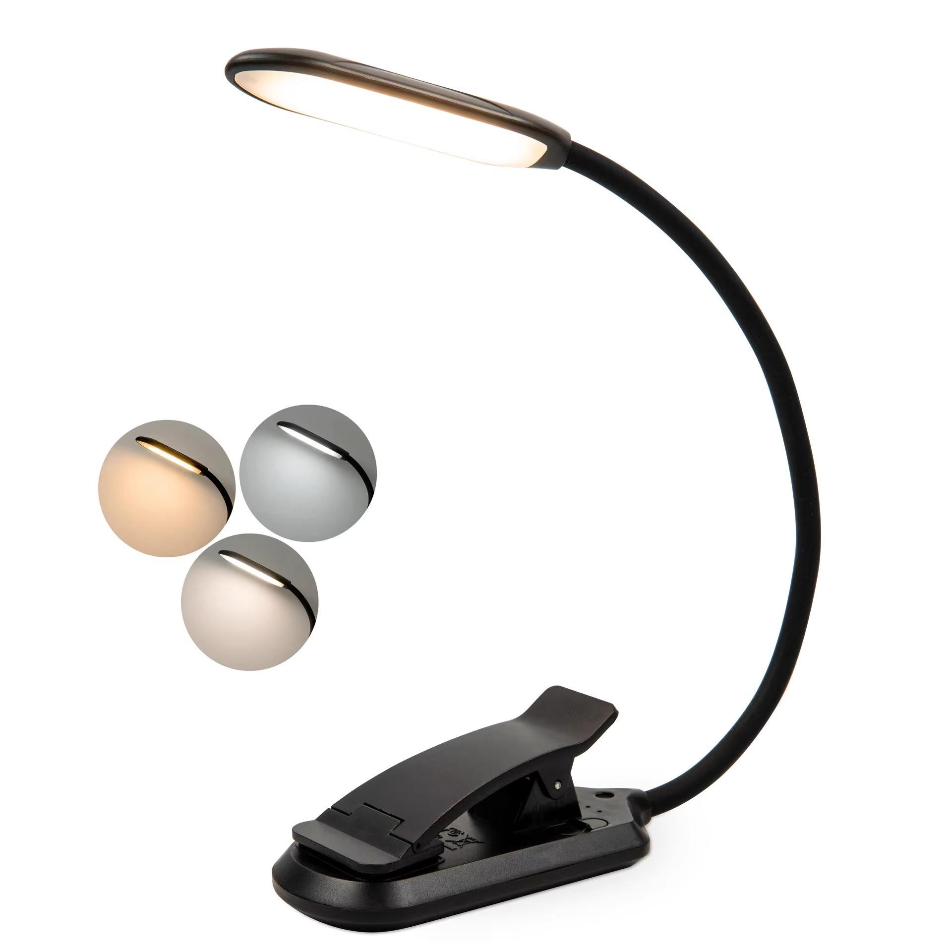 Rechargeable Flexible Reading Light 32hrs Runtime 3000-6000K DC5V Touch Co<i></i>ntrol - Guangzhou Mingyan